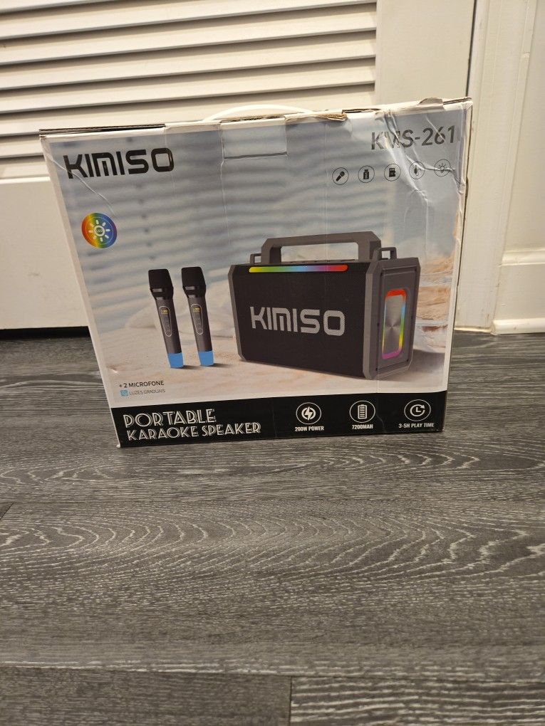 Portable KARAOKE SPEAKER