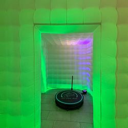 360 Photo Both And Inflatable Tent With Led And Cash Cube