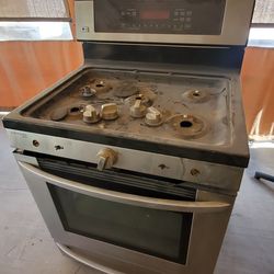 LG gas stove and oven