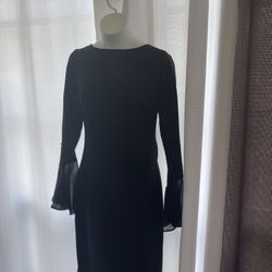 Dress Calvin Klein Black Stretch  Size 8P