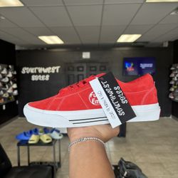Supreme Red Vans Size 9 Available In Store!