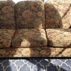 Super Comfortable Floral Couch