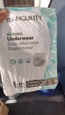 Tranquility Essential Underwear Youth S/M Heavy