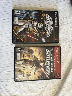 Star Wars Battlefront 1&2 for Playstation 2