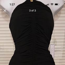 Black Premier Elegant Party Dress