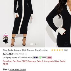 New Fashion Nova Dress 