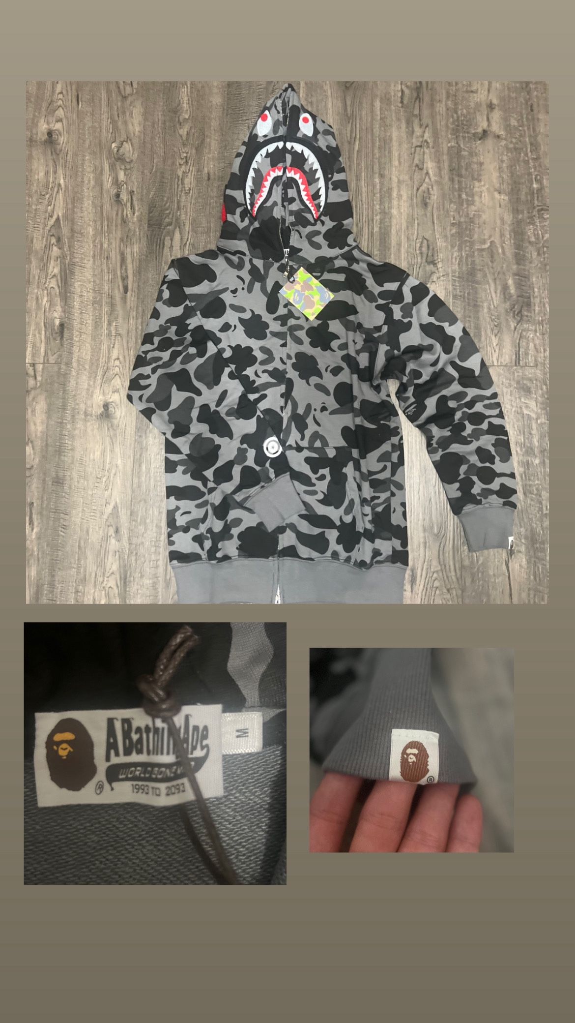 BAPE Hoodie Small