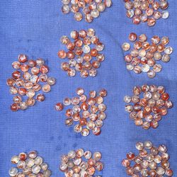 Jabo Swirl Marbles Collection, About 246 Total !