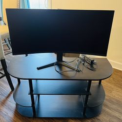 32 Inch curved screen and stand