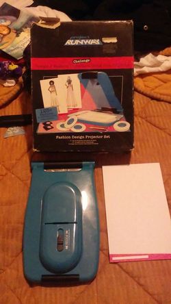 Project runway fashion design projector set