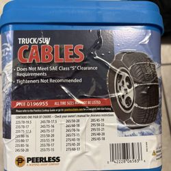 Snow Cables Brand New 