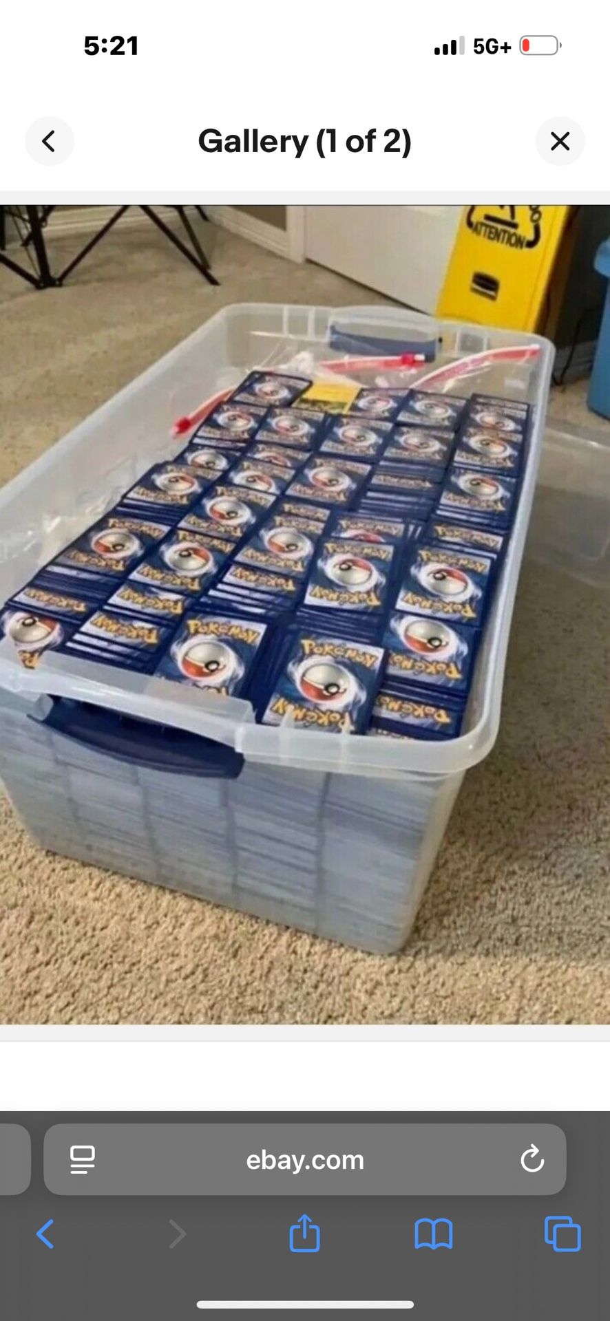 Used Pokemon Cards