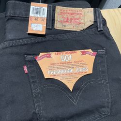 Levi’s 501 Black 40x32