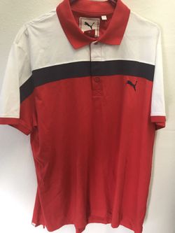 Mens 3Xl pumas polo shirt