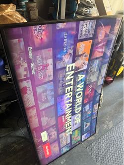 Samsung curved 55” tv