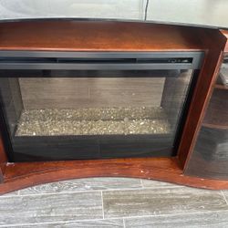 Electric Fireplace/Entertainment Center. $50