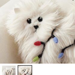 Pottery Barn National Lampoon Christmas Vacation   Cat Pillow