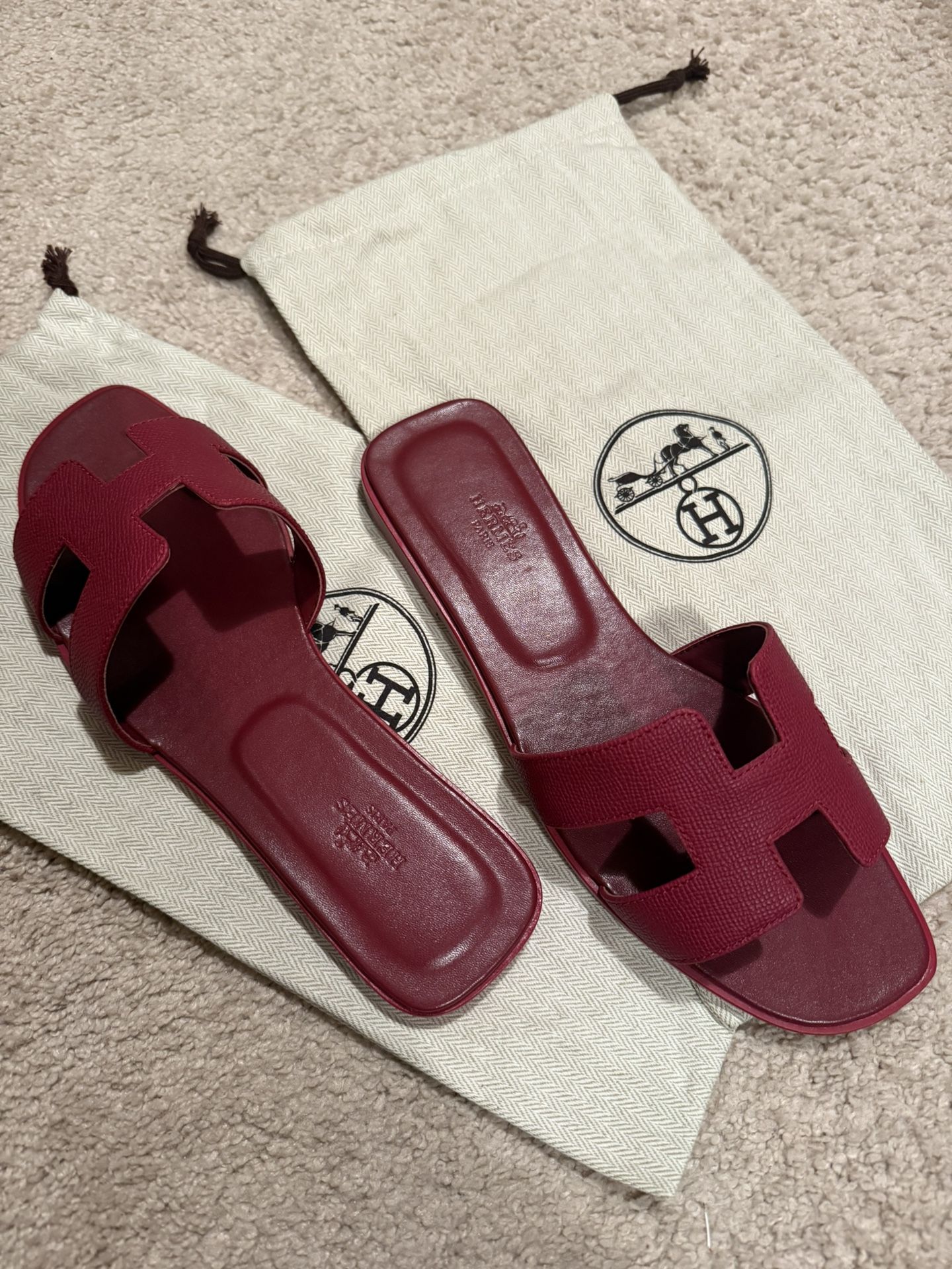 Hermes Oran Sandals