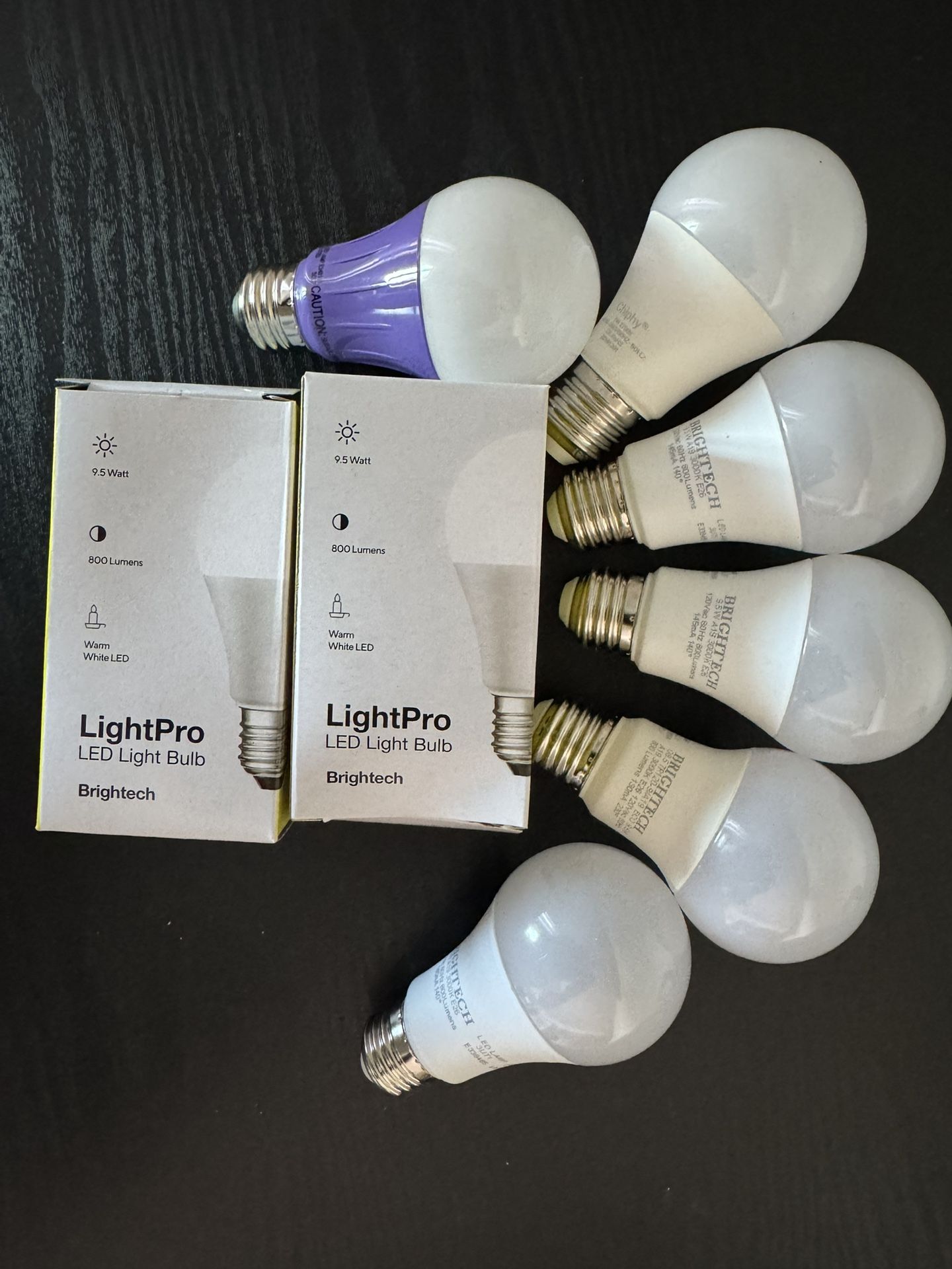 8 Brightech LightPro LED Light Bulb is a 9.5-watt, 800-lumen light bulb
