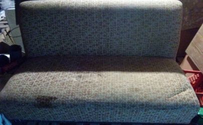 Sofa freshly cleaned ready for a new home!