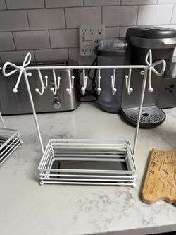 Set Of 2,Bow Jewlery Organizers 