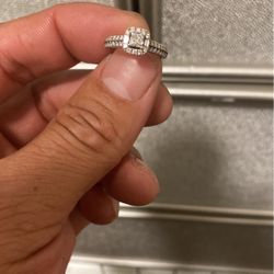 White Gold Diamond Ring