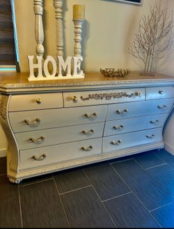 Buffet Cabinet Sideboard ,(natural wood color on top)
