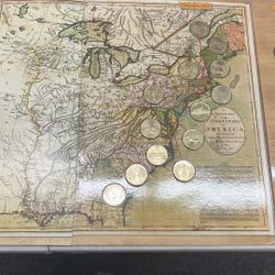 FORMATION OF THE UNION FIRST 13 STATES QUARTER MINT SET P & D 26 COINS~US MINT