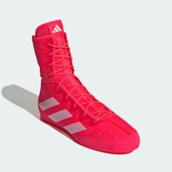 Adidas Box Hog 4 Boxing Shoes “Lucid Red” Sneaker Comfort IH2732 - Men’s Size 12