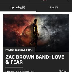 Zac Brown Band @ Sphere 12/12