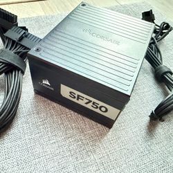 CORSAIR SF750 (2020) Fully Modular SFX Low Noise 80 Plus Platinum Power Supply