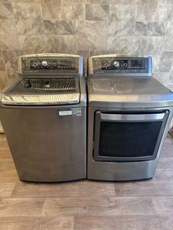LG washer and dryer laundry