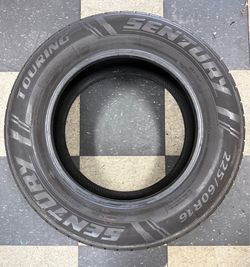 One Sentury Touring Tire P225/60R16 Used