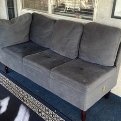 Grey couch