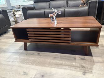 Mid-Century Modern Walnut Coffee Table