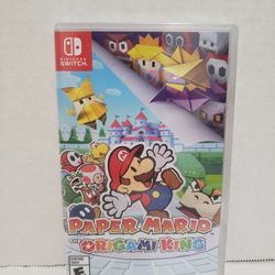 Paper Mario Origami King Nintendo Switch New