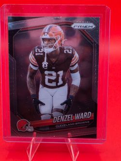 Panini 2025 Prizm Football Denzel Ward #90 Cleveland Browns Prizm Parallel