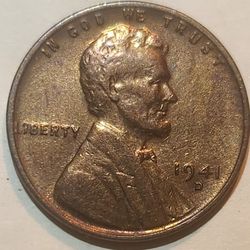 1941 D Lincoln Wheat Penny