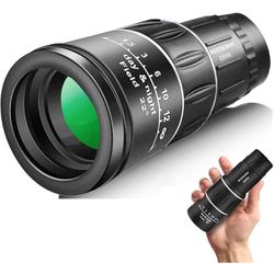 16X52 Mini Monocular Telescope High Powered for Adults, Birthday Gifts for Men Dad Him Husband Teen Boys, BAK4 & FMC Prism Scope for Birdwatching Outd