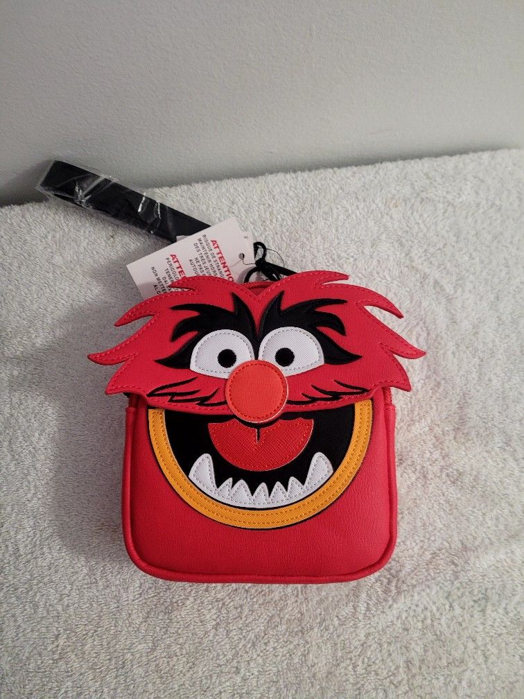 Disney Parks LOUNGEFLY The Muppets ANIMAL Wristlet Wallet Belt Bag NEW