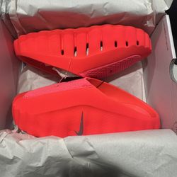 Nike Mind 001 Slide Solar Red 