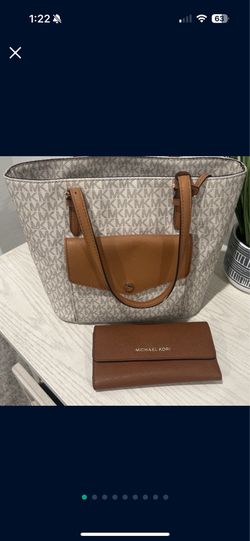 Authentic Michael Kors  Bag And Wallet