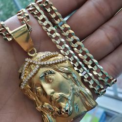 SOLID JESUS PENDANT. ●PENDANT ONLY●