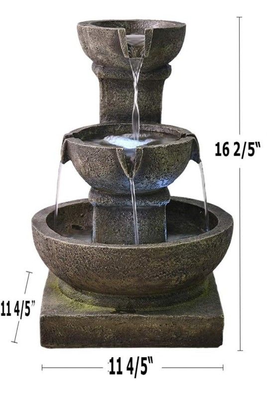 Water fountain 16x12