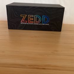 Zedd  Outdoor Bluetooth Speaker With  RGB Lights