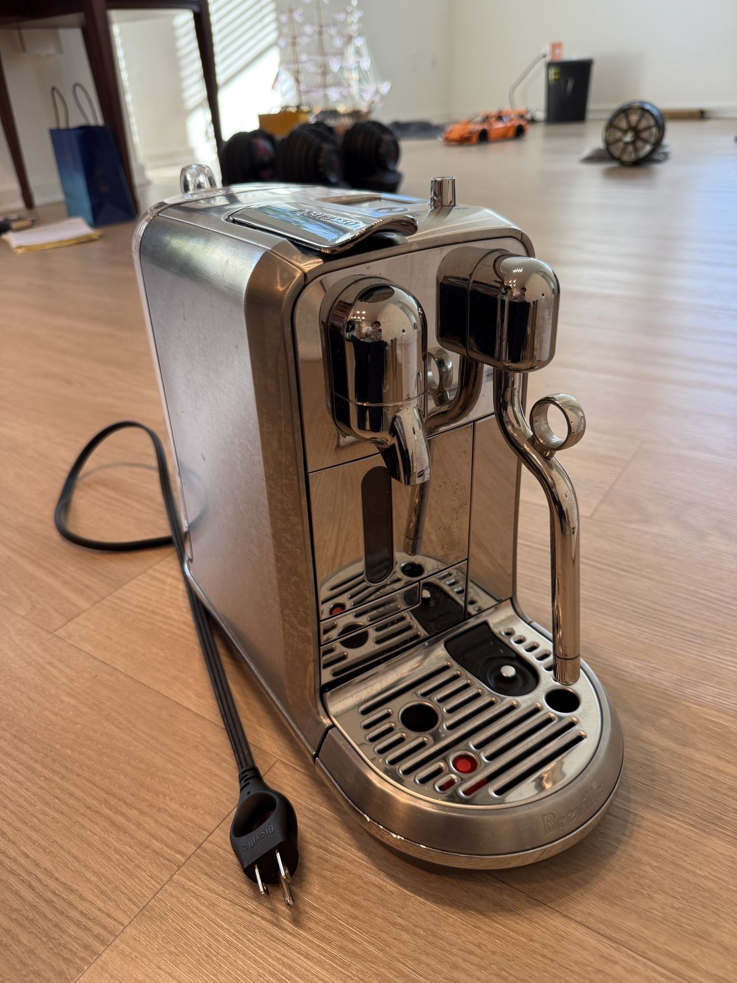 The Breville Nespresso Creatista Plus Coffee Espresso Machine 
