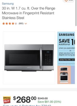 Samsung Microwave 