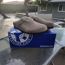 Boston Birkenstock "Taupe"