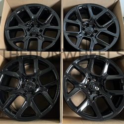 22” Dodge Ram Night Edition wheels rims