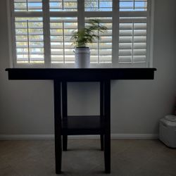 Square Bar Height Table